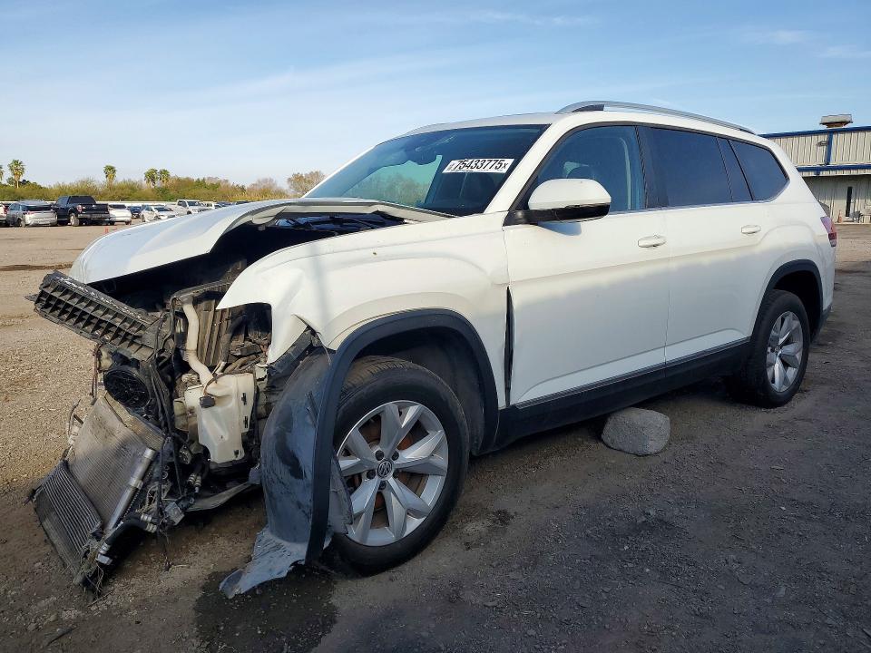 75433775 :رقم المزاد ، 1V2ER2CA4JC508255 vin ، 2018 Volkswagen Atlas مزاد بيع