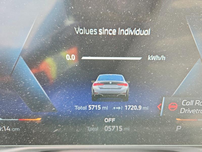 76340915 :رقم المزاد ، WBY43HD08SFU91532 vin ، 2025 Bmw I4 مزاد بيع
