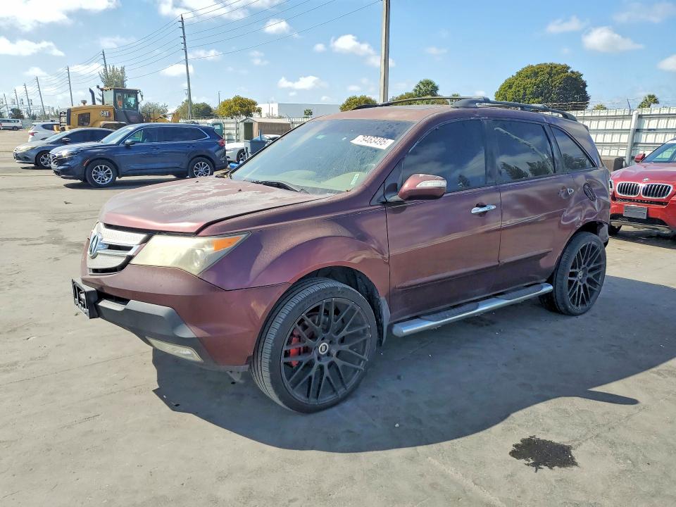79463495 :رقم المزاد ، 2HNYD28308H526809 vin ، 2008 Acura Mdx مزاد بيع
