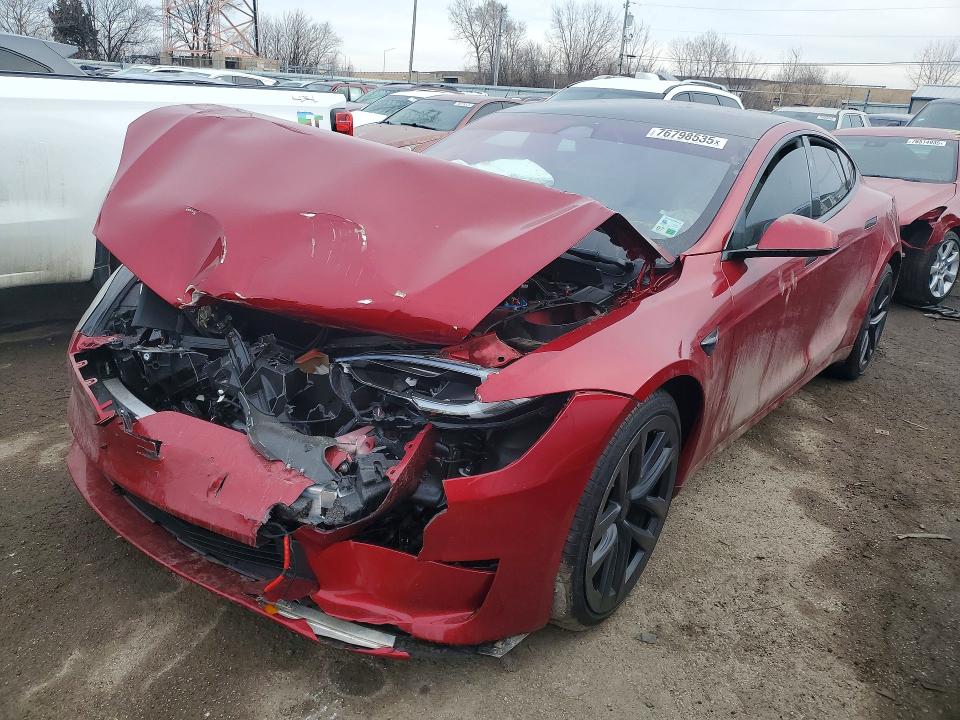 Продаж на аукціоні авто 2025 Tesla Model S, vin: 5YJSA1E56SF549822, номер лоту: 76798535