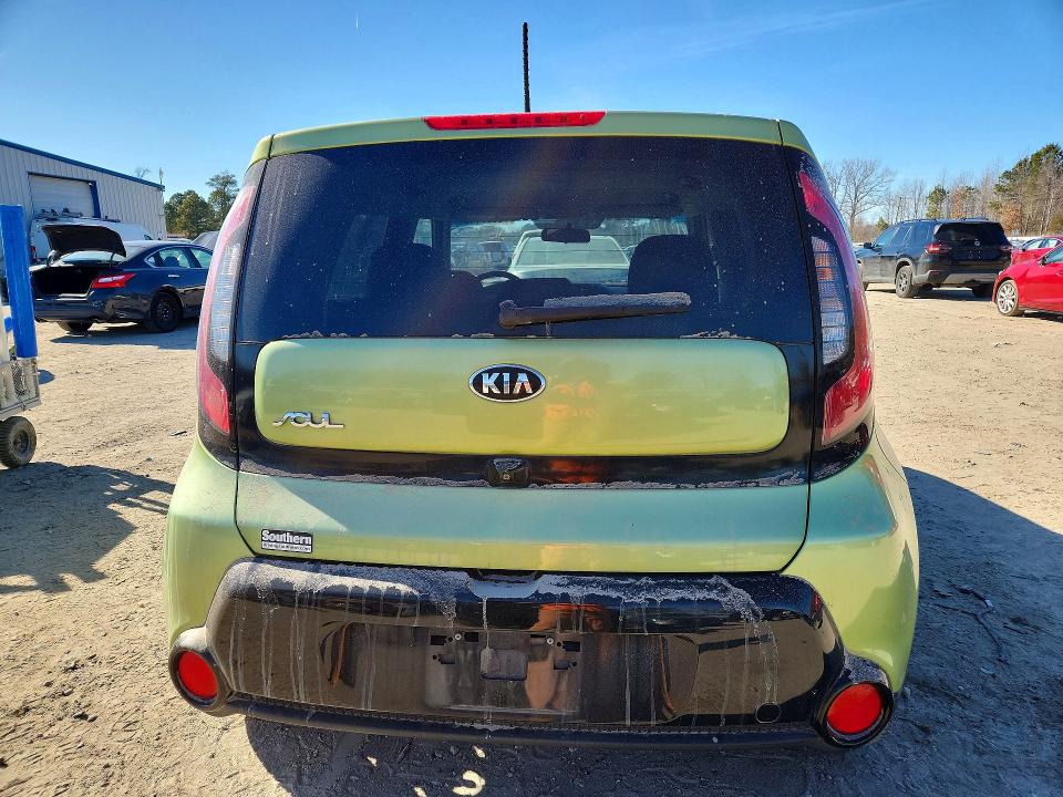 76657145 :رقم المزاد ، KNDJP3A56G7848980 vin ، 2016 Kia Soul + مزاد بيع