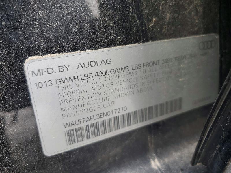Aukcja sprzedaży 2014 Audi A4, vin: WAUFFAFL3EN017270, numer aukcji: 77770305