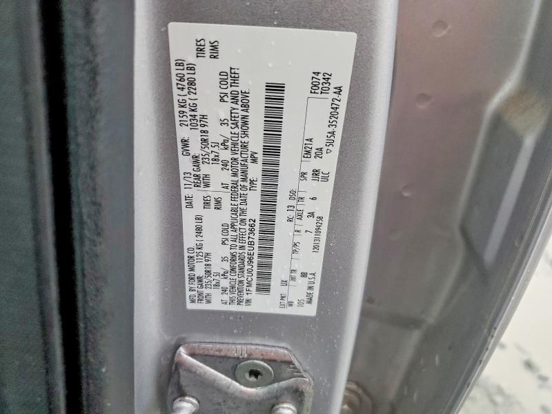 Продажа на аукционе авто 2014 Ford Escort, vin: 1FMCU0J96EUB73662, номер лота: 78992695