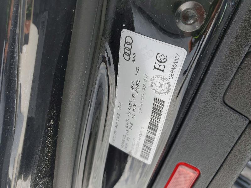 Aukcja sprzedaży 2017 Audi A4, vin: WAUCNAF47HN066118, numer aukcji: 78258275