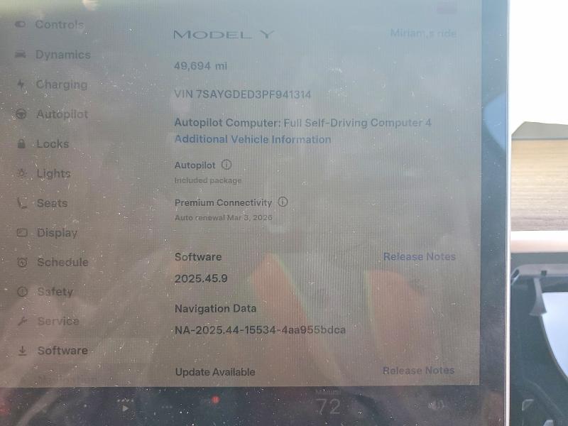 Продаж на аукціоні авто 2023 Tesla Model Y, vin: 7SAYGDED3PF941314, номер лоту: 78556385