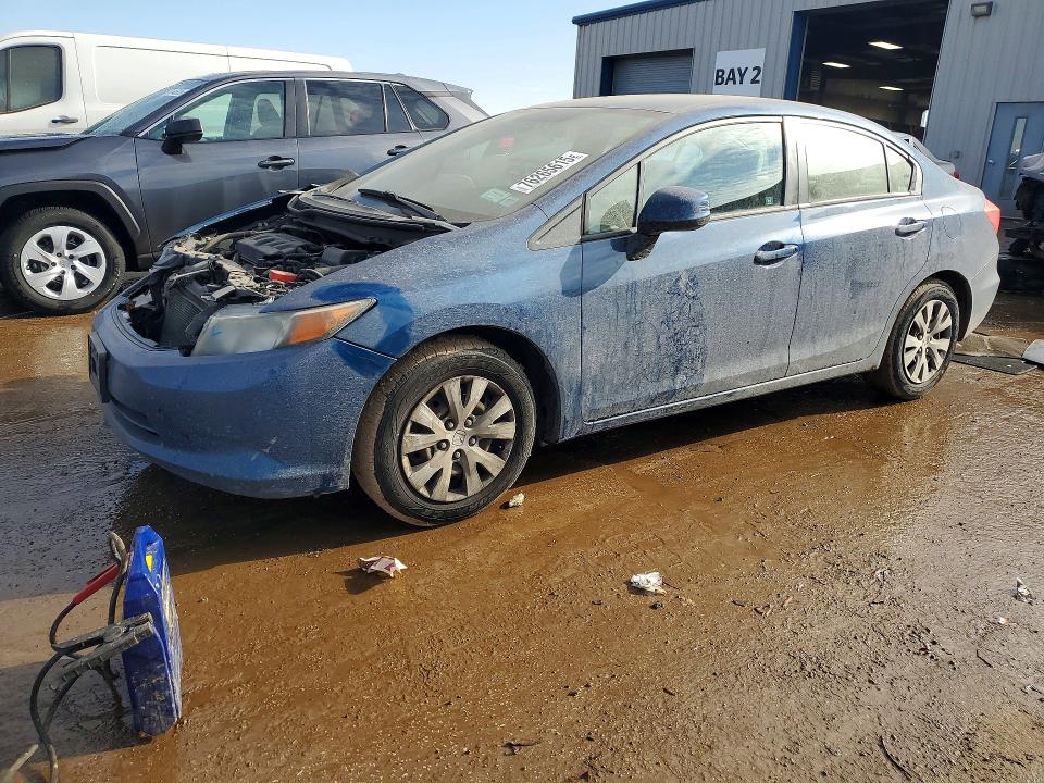 76265615 :رقم المزاد ، 2HGFB2F52CH535125 vin ، 2012 Honda Civic مزاد بيع