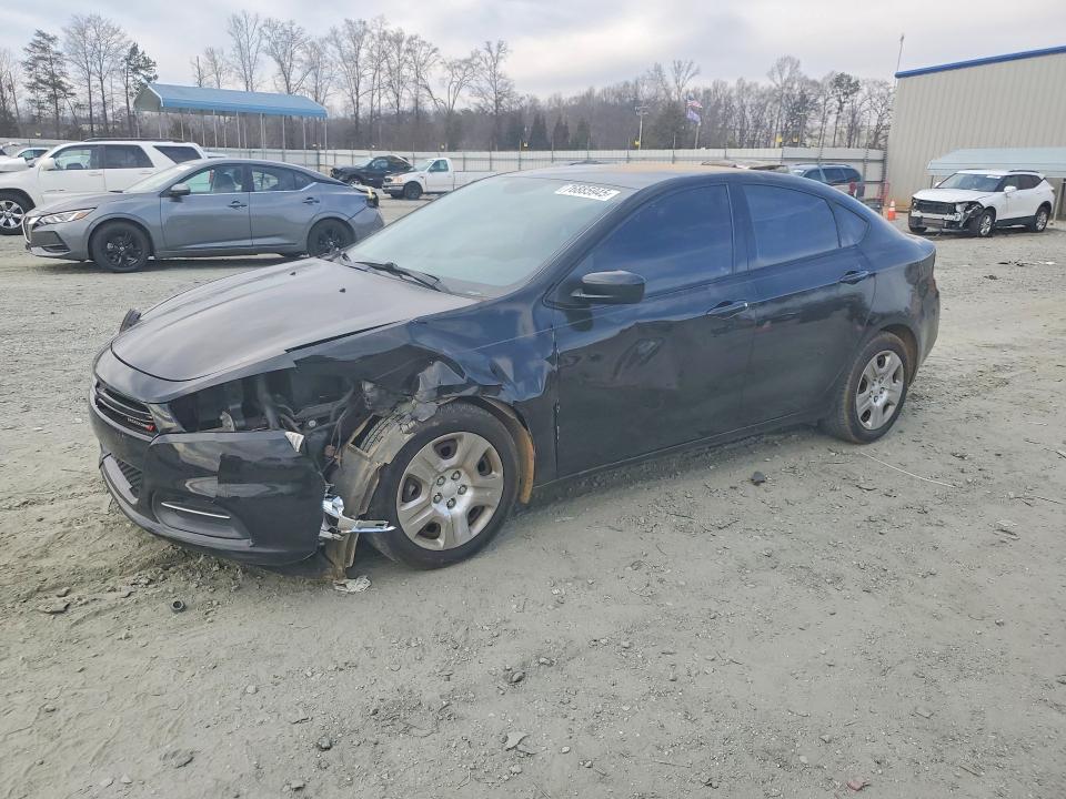 76885945 :رقم المزاد ، 1C3CDFAA2GD703960 vin ، 2016 Dodge Dart مزاد بيع