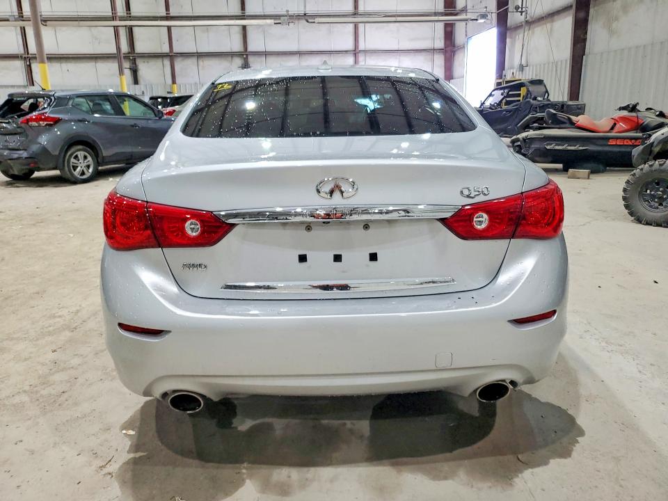 79184845 :رقم المزاد ، JN1BV7ARXFM414259 vin ، 2015 Infiniti Q50 مزاد بيع