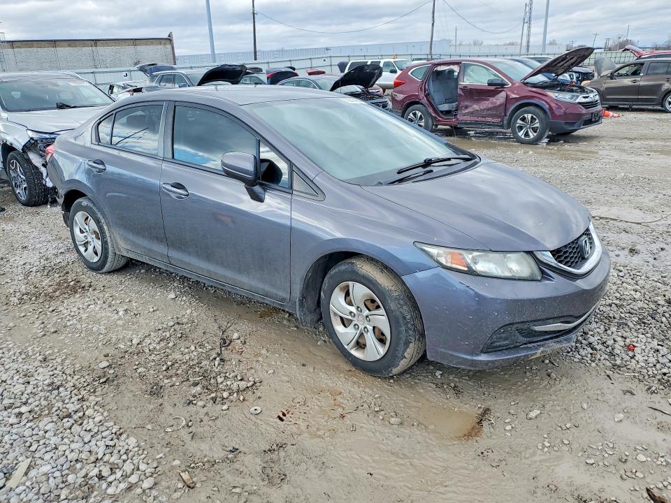 Продажа на аукционе авто 2015 Honda Civic, vin: 2HGFB2F52FH505062, номер лота: 78240665