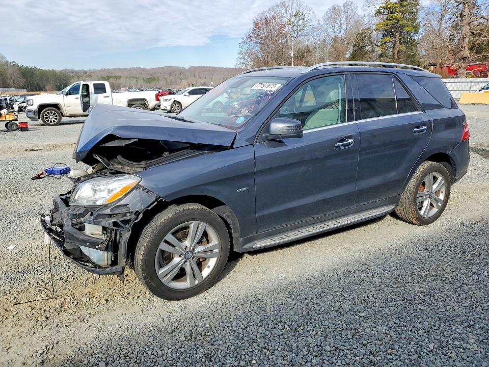 Auction sale of the 2012 Mercedes-benz Ml, vin: 4JGDA5HBXCA039724, lot number: 77197815