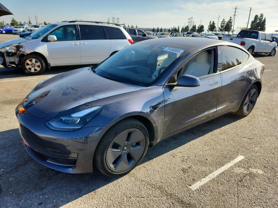 75186965 :رقم المزاد ، 5YJ3E1EA1PF511511 vin ، 2023 Tesla Model 3 مزاد بيع