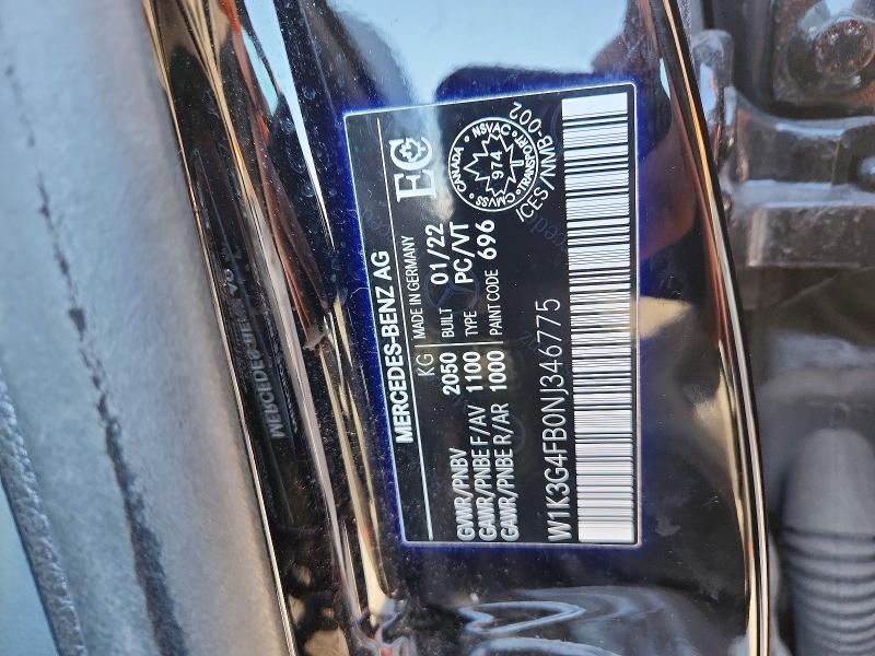 Продаж на аукціоні авто 2022 Mercedes-benz A, vin: W1K3G4FB0NJ346775, номер лоту: 78085105