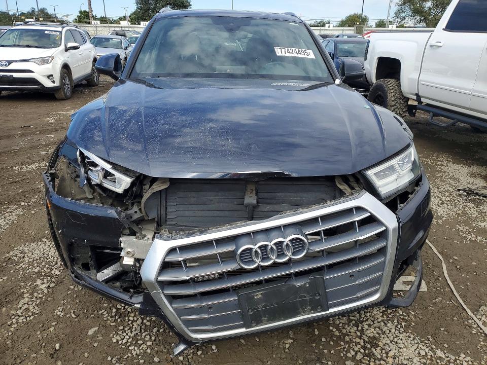 Продажа на аукционе авто 2018 Audi Q5, vin: WA1BNAFY1J2249341, номер лота: 77424495