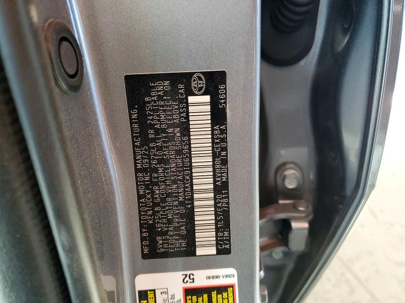 74906945 :رقم المزاد ، 4T1DAACK9TU659656 vin ، 2026 Toyota Camry مزاد بيع