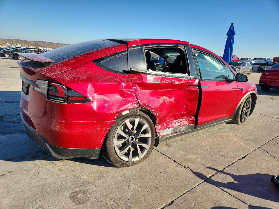 Продажа на аукционе авто 2025 Tesla Model X, vin: 7SAXCBE53SF465868, номер лота: 77201835