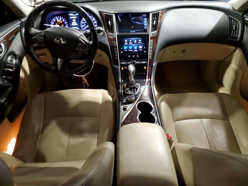 76330525 :رقم المزاد ، JN1BV7ARXFM393283 vin ، 2015 Infiniti Q50 مزاد بيع