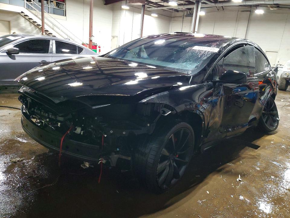 75558785 :رقم المزاد ، 5YJXCBE4XKF190830 vin ، 2019 Tesla Model X مزاد بيع