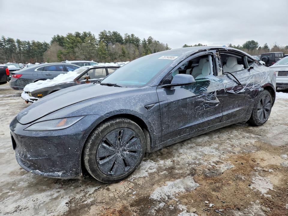 2025 Tesla Model 3 მანქანა იყიდება აუქციონზე, vin: 5YJ3E1EA1SF937899, აუქციონის ნომერი: 75794985