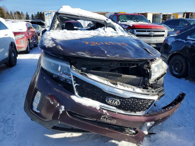 2015 Kia Sorento მანქანა იყიდება აუქციონზე, vin: 5XYKTCA69FG609529, აუქციონის ნომერი: 73616975