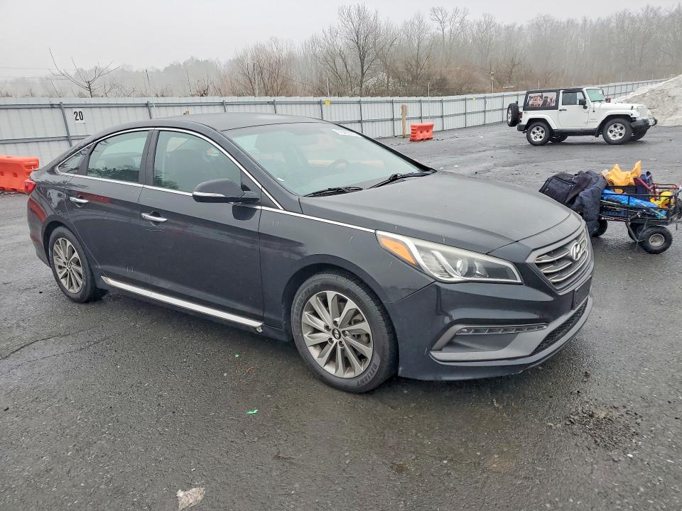 2015 Hyundai Sonata მანქანა იყიდება აუქციონზე, vin: 5NPE34AF3FH185566, აუქციონის ნომერი: 78418475