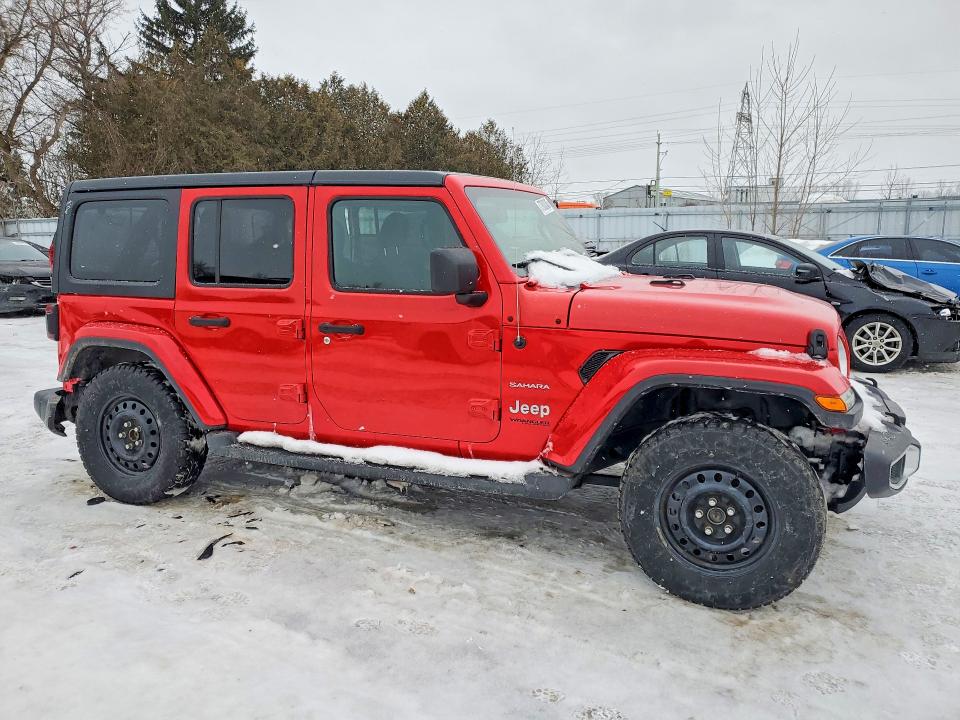 Auction sale of the 2020 Jeep Wrangler Unlimited, vin: 1C4HJXEG6LW129828, lot number: 77003345