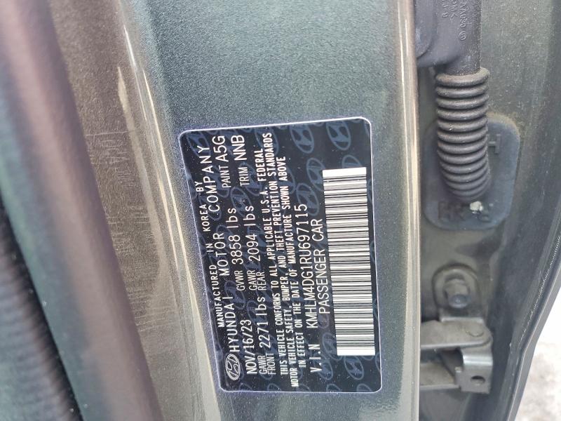 74728955 :رقم المزاد ، KMHLM4DG1RU697115 vin ، 2024 Hyundai Elantra مزاد بيع