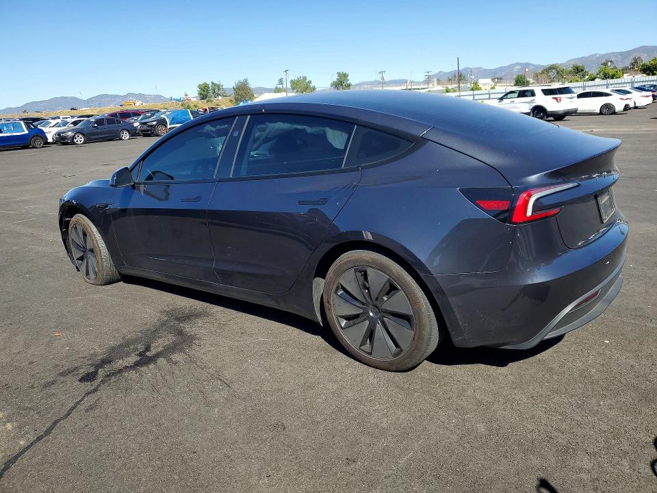 2025 Tesla Model 3 მანქანა იყიდება აუქციონზე, vin: 5YJ3E1EA0SF968707, აუქციონის ნომერი: 77614785