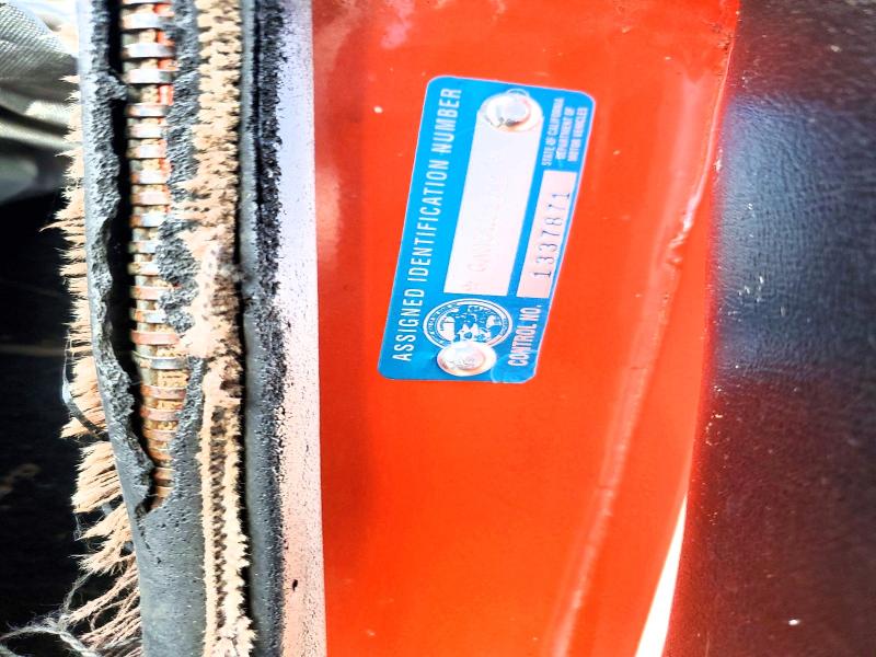 85875795 :رقم المزاد ، GAN3L32312 vin ، 1965 Mg G مزاد بيع
