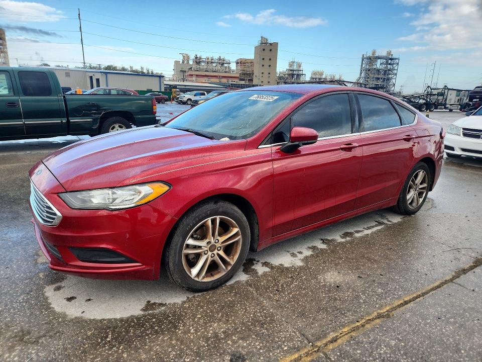 Продаж на аукціоні авто 2018 Ford Fusion Se, vin: 3FA6P0HD0JR238418, номер лоту: 76853325