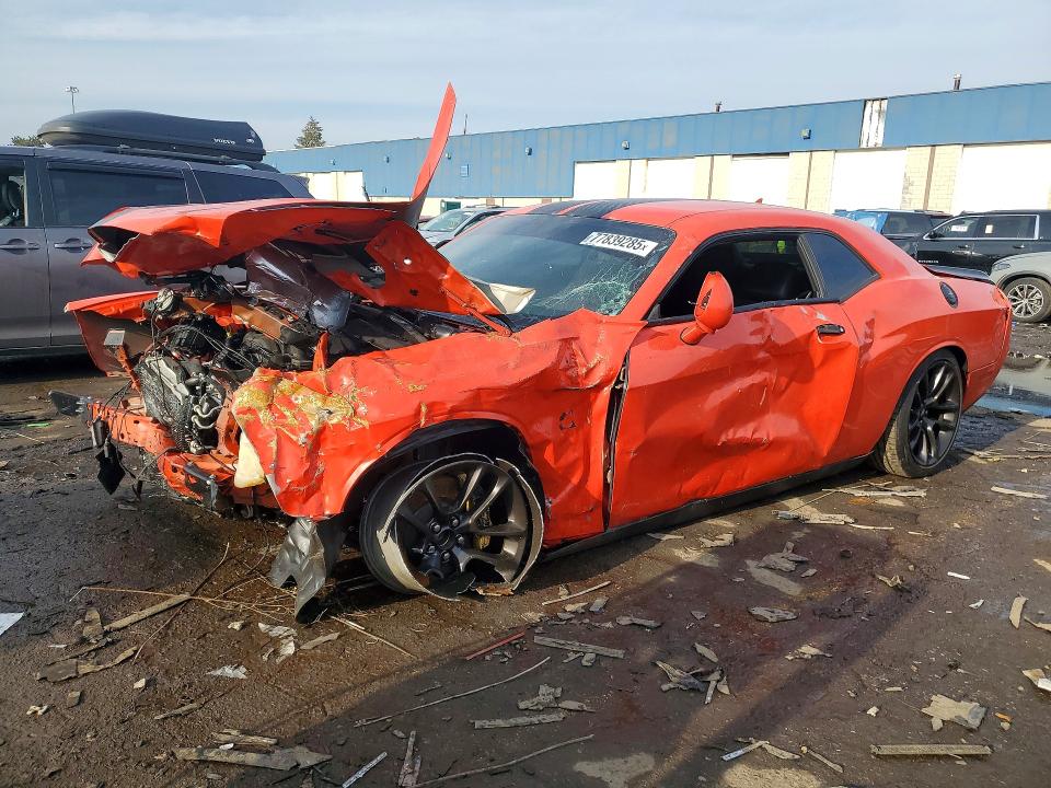 2021 Dodge Challenger მანქანა იყიდება აუქციონზე, vin: 2C3CDZFJ7MH662508, აუქციონის ნომერი: 77839285