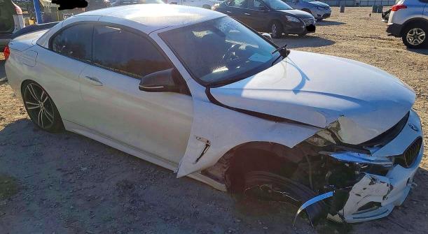 76674225 :رقم المزاد ، WBA3T3C53FP939864 vin ، 2015 Bmw 435 مزاد بيع