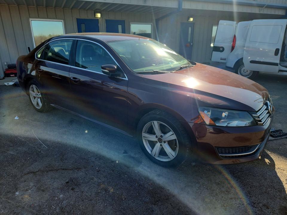 2013 Volkswagen Passat მანქანა იყიდება აუქციონზე, vin: 1VWBP7A36DC044978, აუქციონის ნომერი: 77151825