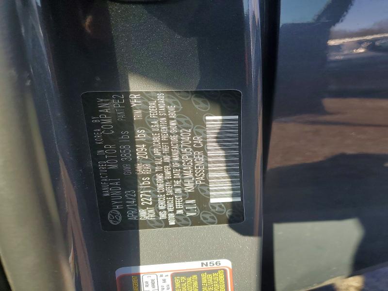 Aukcja sprzedaży 2023 Hyundai Elantra, vin: KMHLM4AG3PU570402, numer aukcji: 79277825