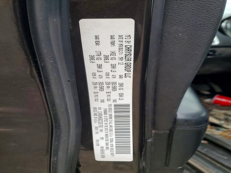 Auction sale of the 2012 Dodge Durango, vin: 1C4RDHAG8CC321762, lot number: 78054395
