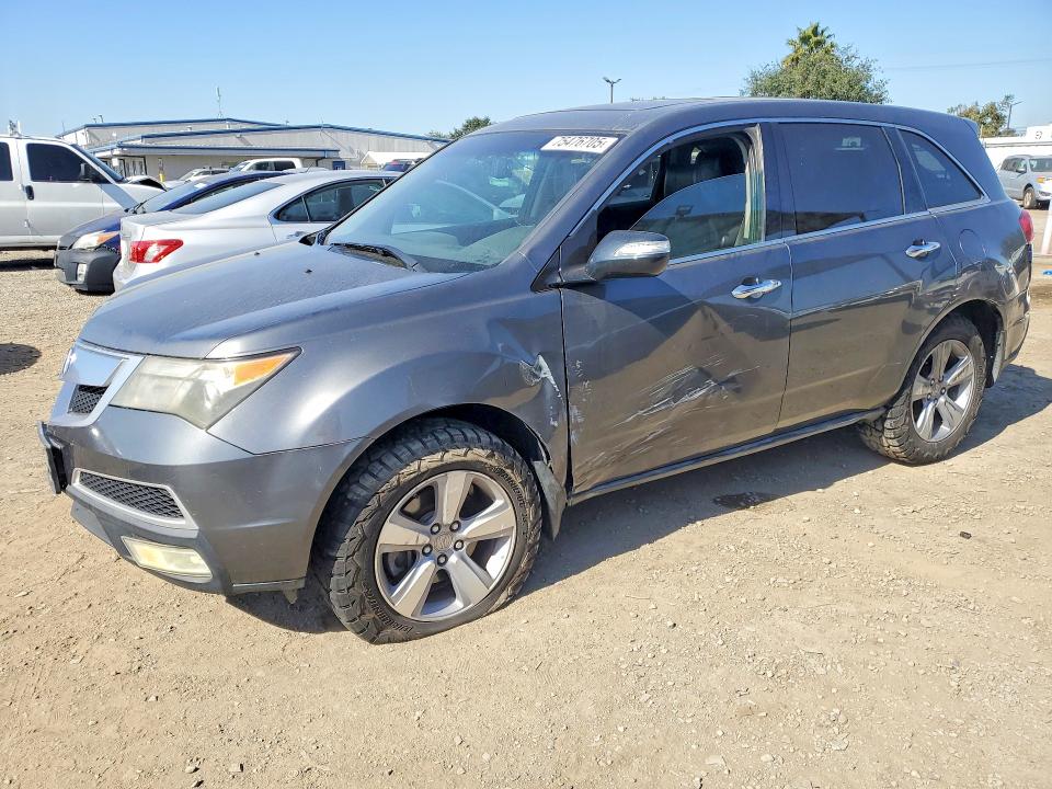 Auction sale of the 2011 Acura Mdx, vin: 2HNYD2H26BH520513, lot number: 75476705