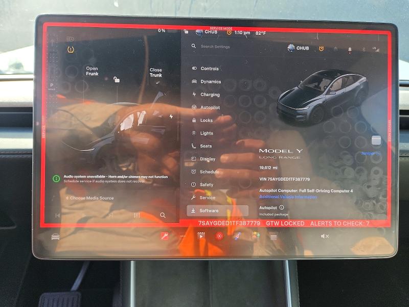 75384865 :رقم المزاد ، 7SAYGDED1TF387779 vin ، 2026 Tesla Model Y مزاد بيع