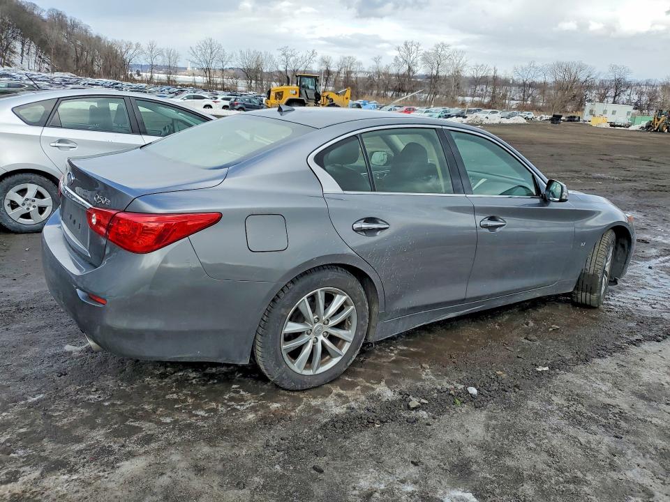 76604135 :رقم المزاد ، JN1BV7AR9FM394358 vin ، 2015 Infiniti Q50 مزاد بيع