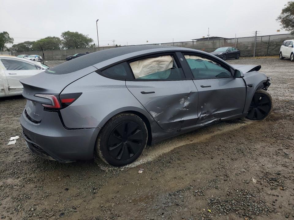76875305 :رقم المزاد ، 5YJ3E1EBXSF910712 vin ، 2025 Tesla Model 3 مزاد بيع