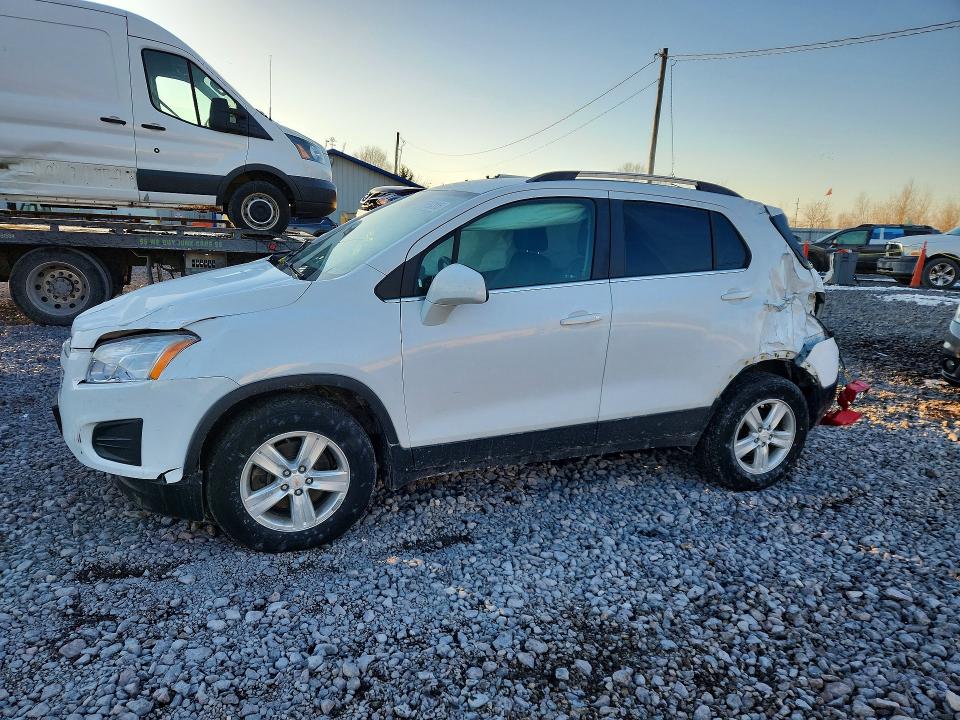 2016 Chevrolet Trax მანქანა იყიდება აუქციონზე, vin: KL7CJPSB1GB570022, აუქციონის ნომერი: 49823226
