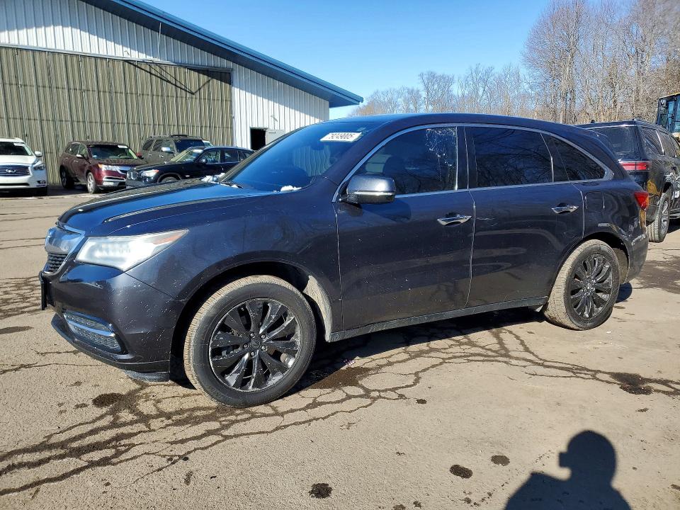 Продажа на аукционе авто 2015 Acura Mdx, vin: 5FRYD4H4XFB022909, номер лота: 79249005