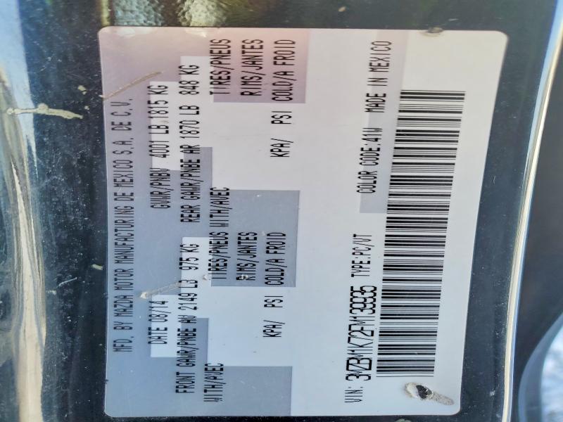 76919165 :رقم المزاد ، 3MZBM1K72FM139935 vin ، 2015 Mazda 3 مزاد بيع