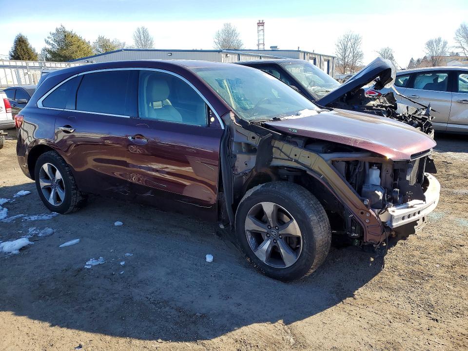 Продаж на аукціоні авто 2016 Acura Mdx, vin: 5FRYD4H21GB043938, номер лоту: 75757285
