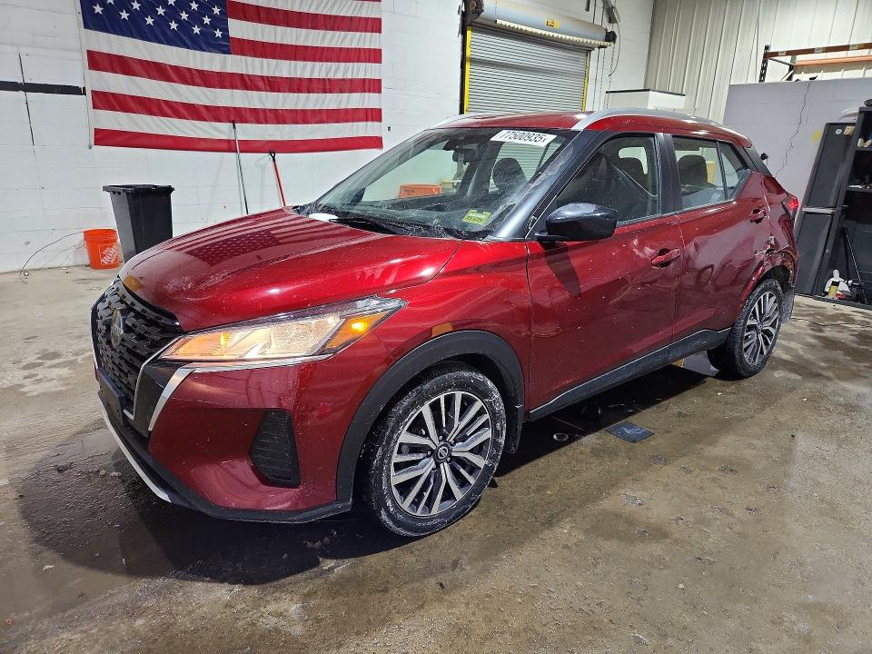 77500935 :رقم المزاد ، 3N1CP5CV4ML509873 vin ، 2021 Nissan Kicks مزاد بيع