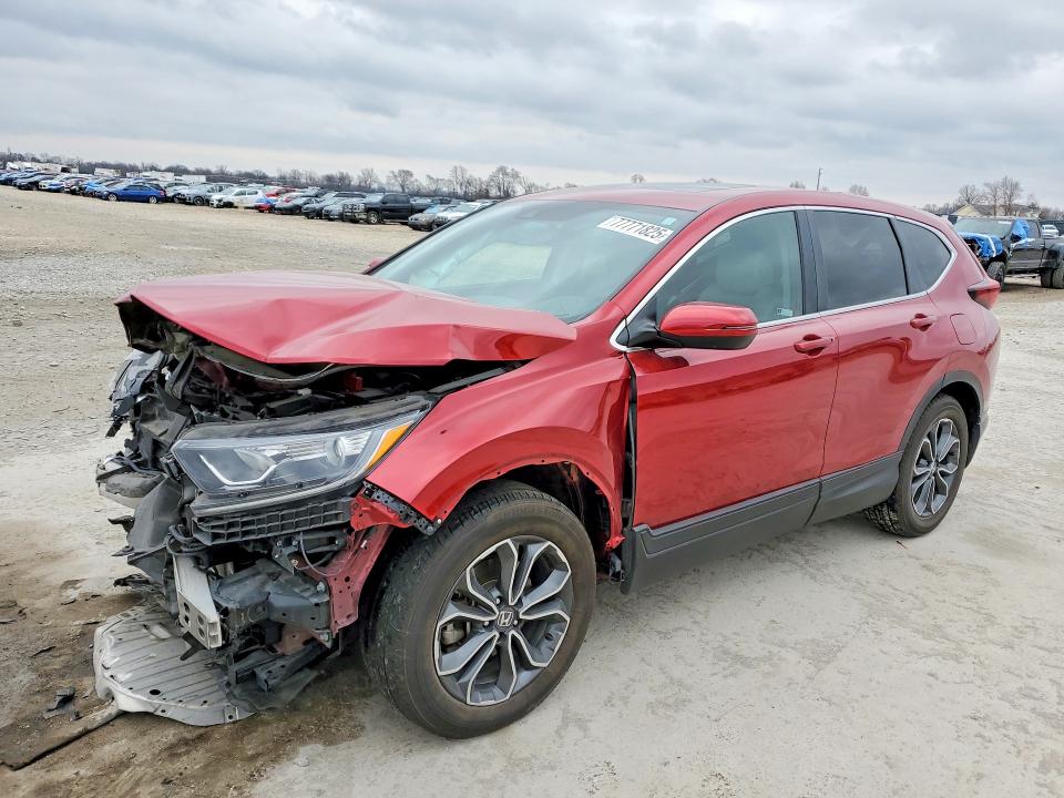 77771825 :رقم المزاد ، 7FARW1H85ME010217 vin ، 2021 Honda Cr-v مزاد بيع