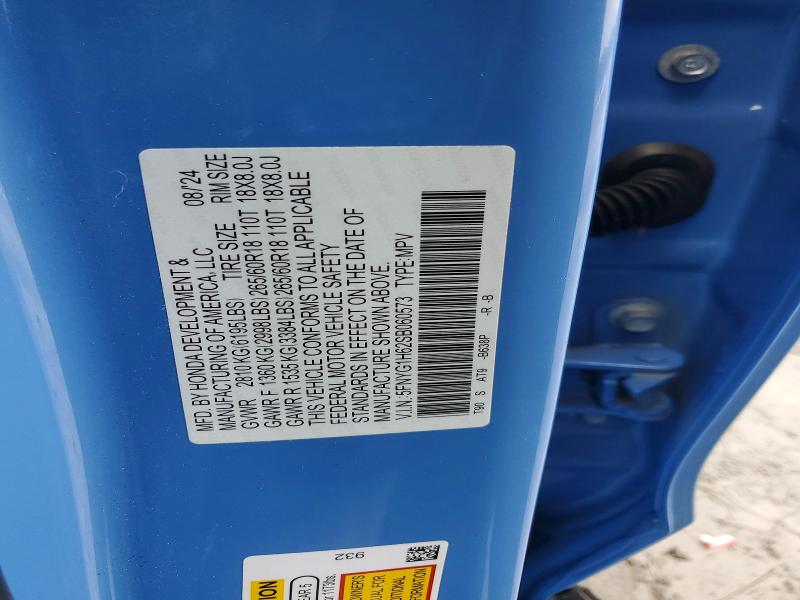 Продаж на аукціоні авто 2025 Honda Pilot, vin: 5FNYG1H62SB060573, номер лоту: 75579535