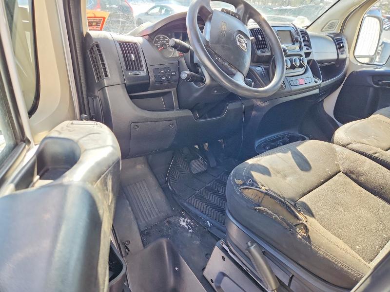 2018 Ram Promaster 2500 მანქანა იყიდება აუქციონზე, vin: 3C6TRVDG7JE125682, აუქციონის ნომერი: 74956735