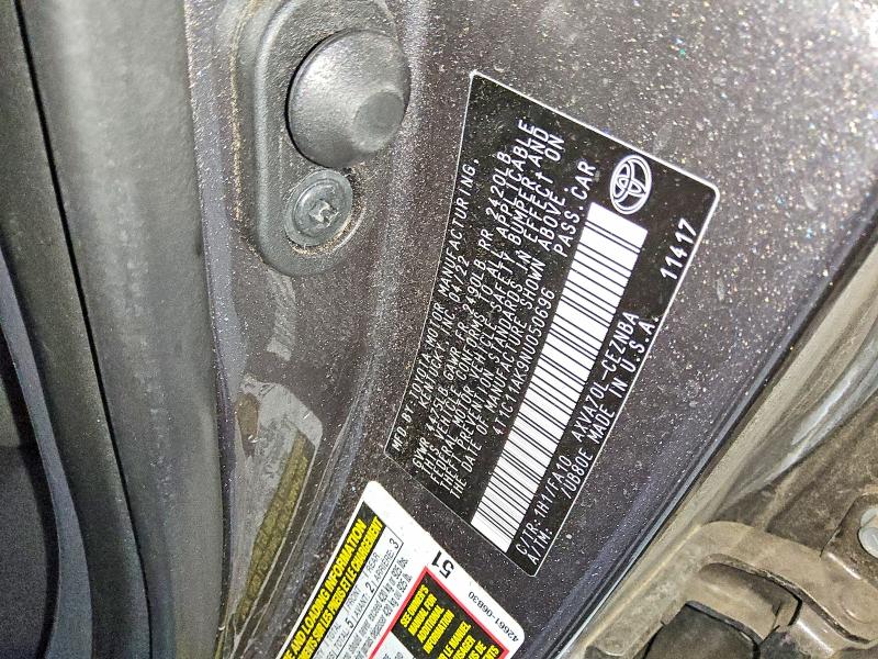 Aukcja sprzedaży 2022 Toyota Camry, vin: 4T1C11AK9NU050696, numer aukcji: 76000125
