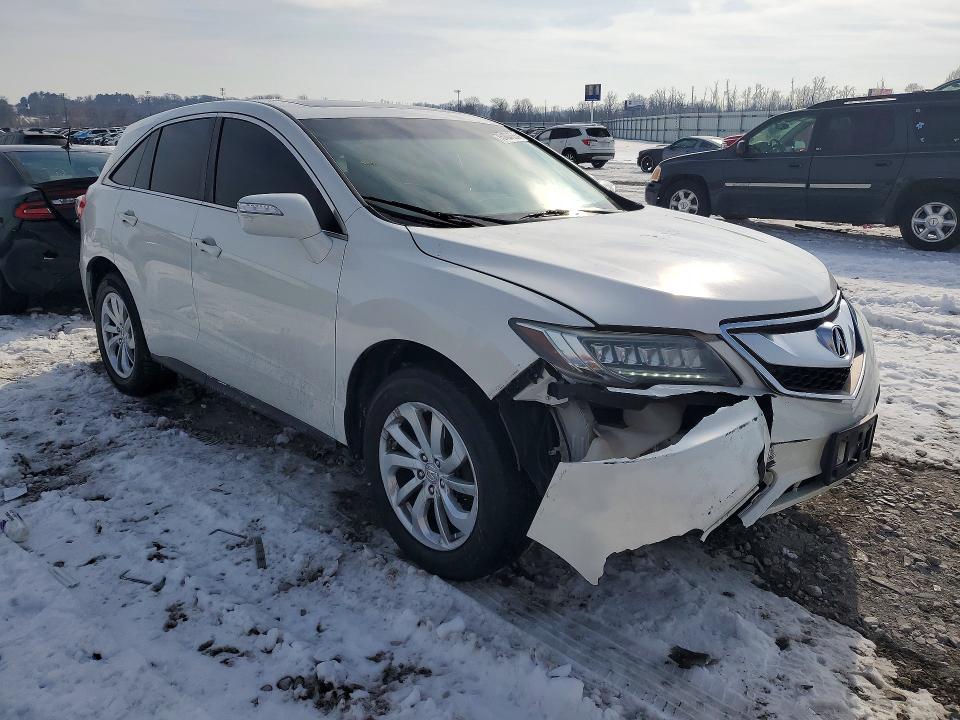 75107655 :رقم المزاد ، 5J8TB4H58GL001275 vin ، 2016 Acura Rdx مزاد بيع