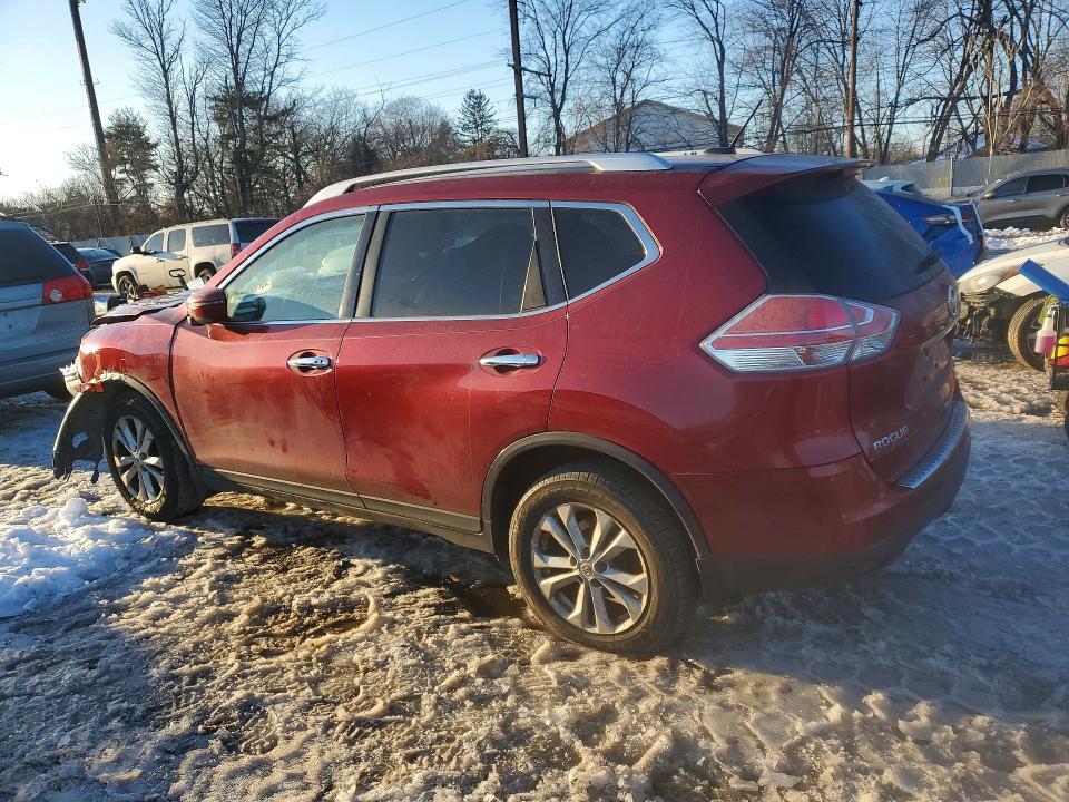 Auction sale of the 2016 Nissan Rogue, vin: KNMAT2MV4GP600485, lot number: 73460925