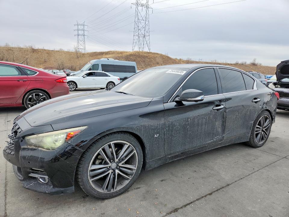 Продажа на аукционе авто 2015 Infiniti Q50, vin: JN1BV7AP1FM331575, номер лота: 75449035